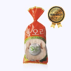 통 국산 오리 2kg